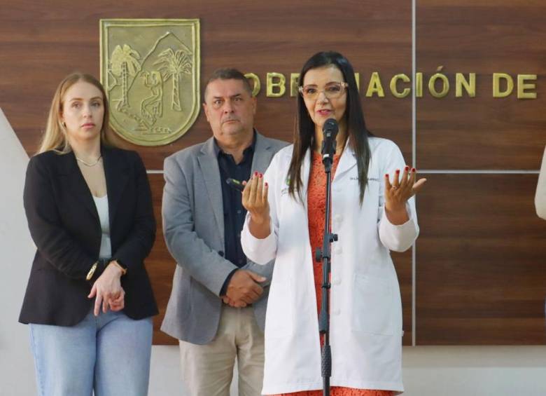 Marta Cecilia Ramírez, secretaria de Salud de Antioquia. FOTO: Cortesía Gobernación de Antioquia