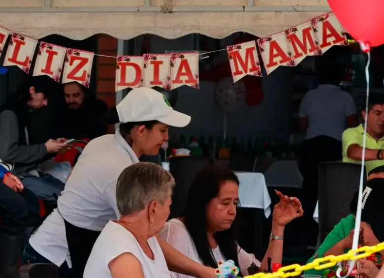 El día de las madres en Colombia será este fin de semana. FOTO EL COLOMBIANO. 