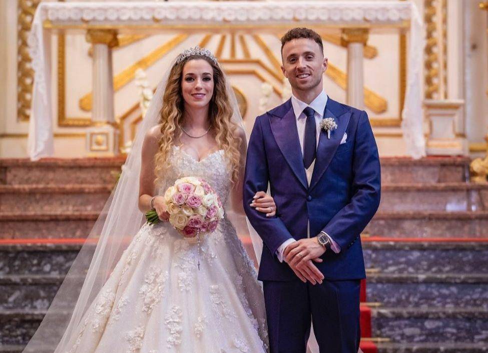 <span class="mln_uppercase_mln">La</span><b><span class="mln_uppercase_mln"> esposa del fallecido futbolista Diogo Jota publicó imágenes inéditas de su boda, celebrada 11 días antes del fatídico accidente de su pareja. FOTO: INSTAGRAM</span></b>