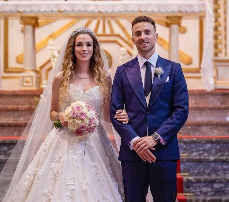 La esposa del fallecido futbolista Diogo Jota publicó imágenes inéditas de su boda, celebrada 11 días antes del fatídico accidente de su pareja. FOTO: INSTAGRAM