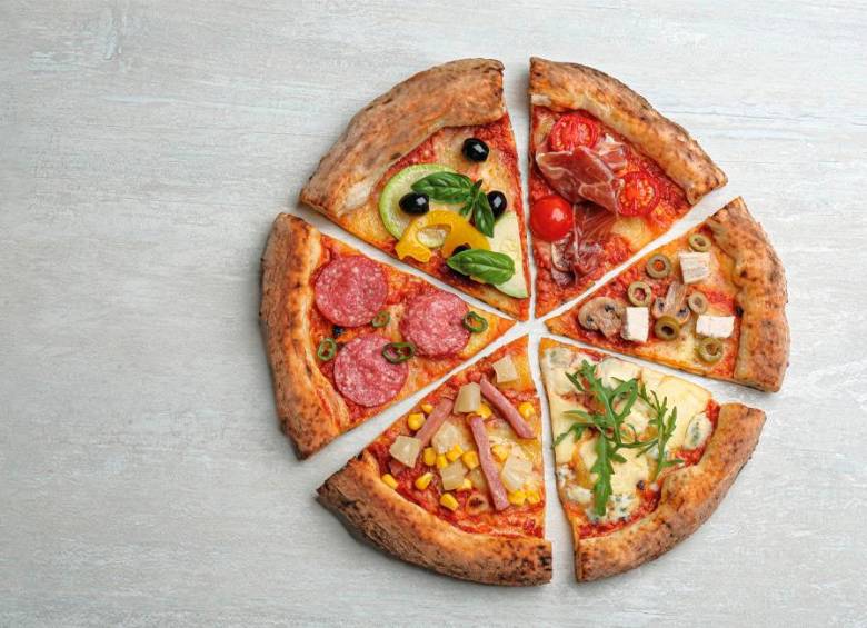 Dicen los expertos que entre menos ingredientes tenga una pizza mejor, y a usted ¿cómo le gustan? FOTO Sstock