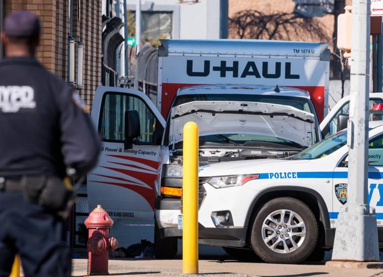 Las autoridades de Nueva York indicaron que no tienen indicios de que el atropellamiento sea una acto terrorista. FOTO: EFE