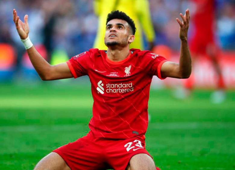 Luis Díaz pasa por un excelente momento deportivo con el Liverpool. FOTO GETTY