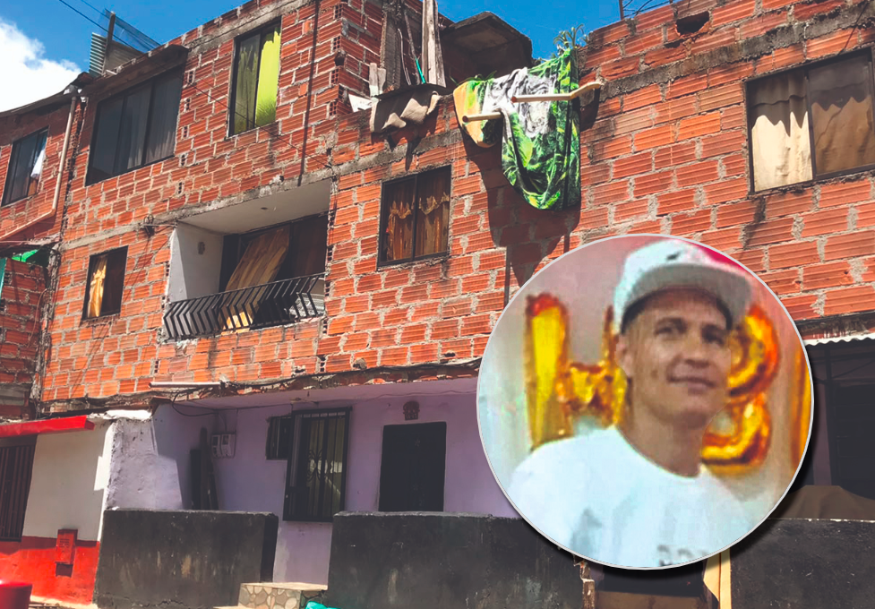 Róbinson David Vidal, quien vivía en el barrio Pachelly de Bello, fue asesinado al parecer por un adolescente. FOTO: Laura Rosa Jiménez y Cortesía