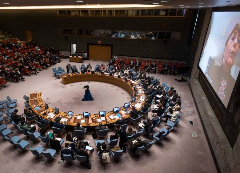 El documento sobre Ucrania fue aprobado por unanimidad por el Consejo de Seguridad de las Naciones Unidas. FOTO: EFE.