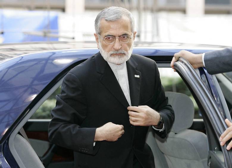 Kamal Kharazi dio declaraciones en Teherán sobre la postura del Gobierno iraní frente al conflicto con Estados Unidos. FOTO: AFP.
