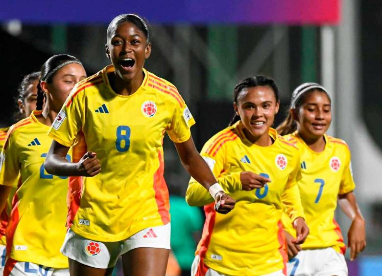 La Selección Colombia Sub 17 venció a Costa de Marfil 3-0 con tantos de Ana Clavijo, London Crawford y Ella Grace Martínez. FOTO CORTESÍA FCF
