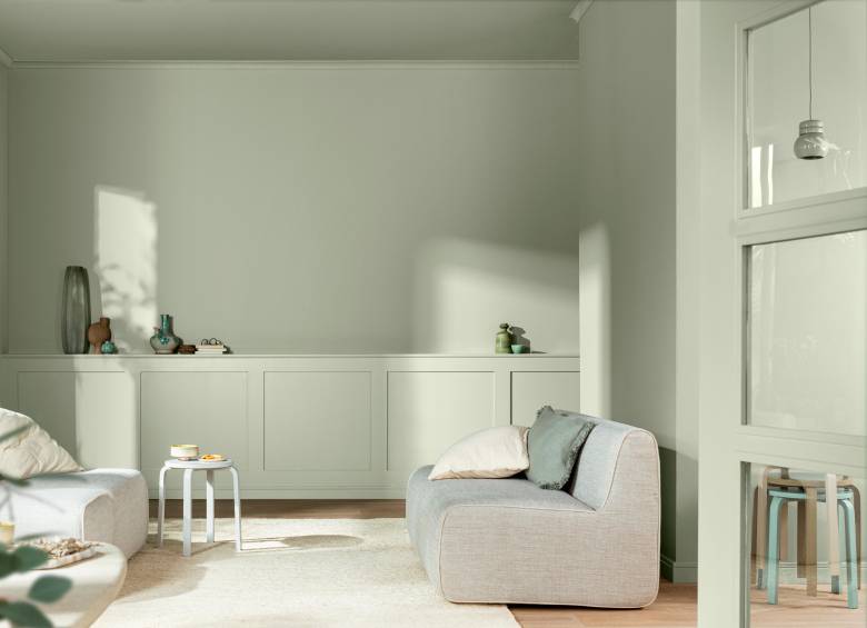 El verde Betula es el color escogido por Pintuco para el 2027. FOTO: cortesía. 
