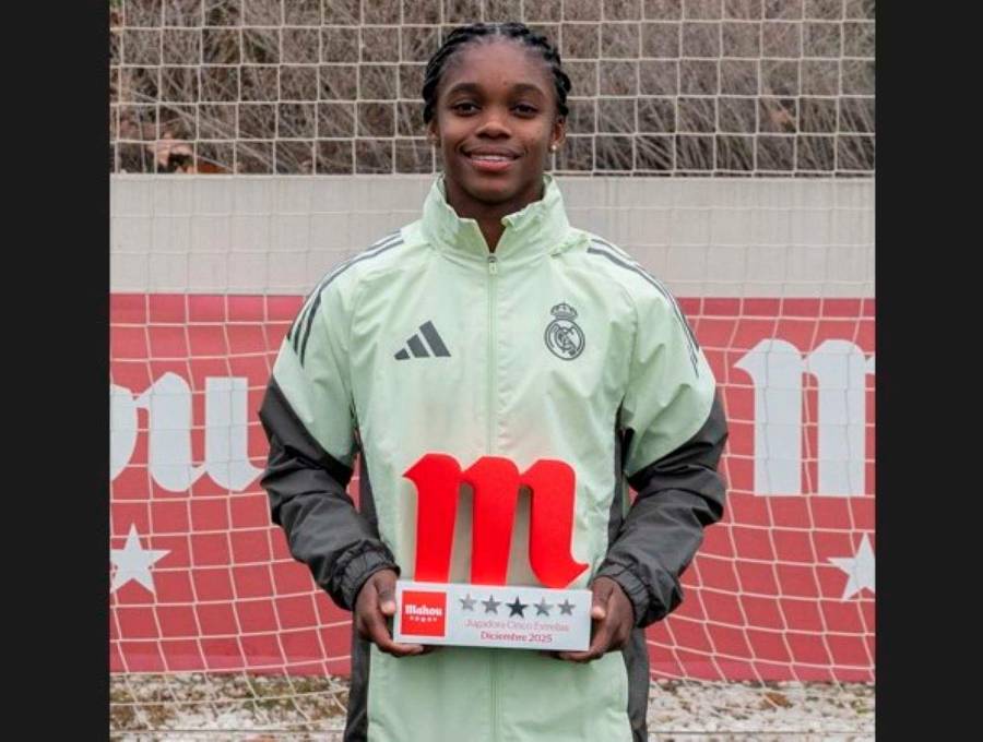 Linda Caicedo. Foto: Real Madrid
