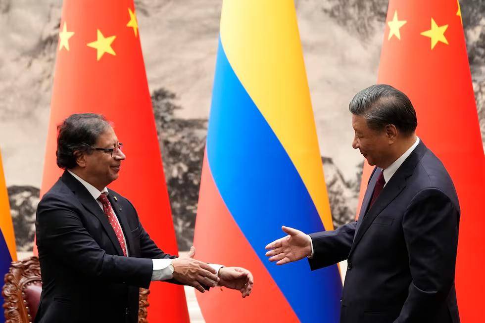El presidente Gustavo Petro, horas después de aterrizar en China, confirmó que Colombia se sumará al acuerdo multilateral para ingresar a la denominada nueva Ruta de la Seda. Foto: Getty