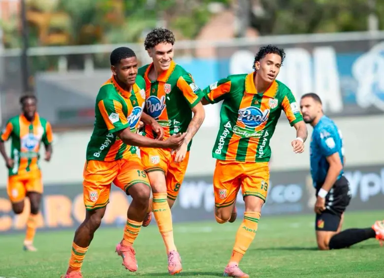 Envigado venció 2-1 a Pereira en el Polideportivo Sur en el juego de ida por los cuartos de final de la Copa Betplay. FOTO CAMILO SUÁREZ 