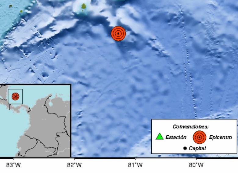 Un fuerte temblor ocurrió en la isla de San Andrés esta mañana de martes, 11 de marzo de 2025. FOTO: Tomada de X @sgcol