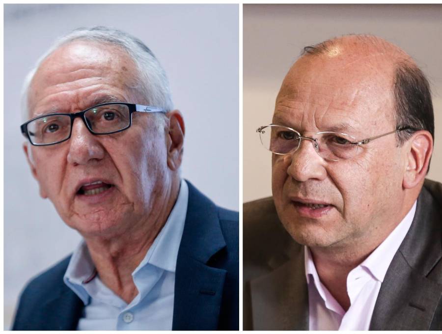 Ministro de Salud, Guillermo Alfonso Jaramillo, y ministro de Hacienda, Germán Ávila. FOTOS: Colprensa