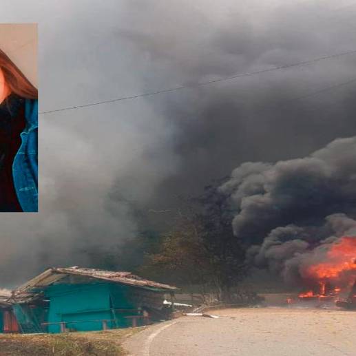 Por las lesiones generadas por este incendio murió Geraldine Morales Aguirre, de 18 años, y seis miembros de su familia aún permanecen hospitalizados. FOTO: CORTESÍA