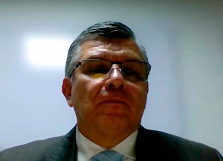 El vicealmirante José Ricardo Hurtado Chacón, ya retirado de la Armada Nacional. FOTO: CORTESÍA DE FISCALÍA.