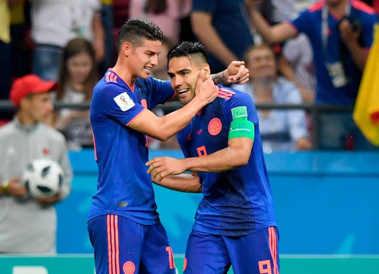 James Rodríguez y Radamel Falcao García lideran la lista de convocados para los amistosos de Colombia ante Corea y Japón. FOTO COLPRENSA 