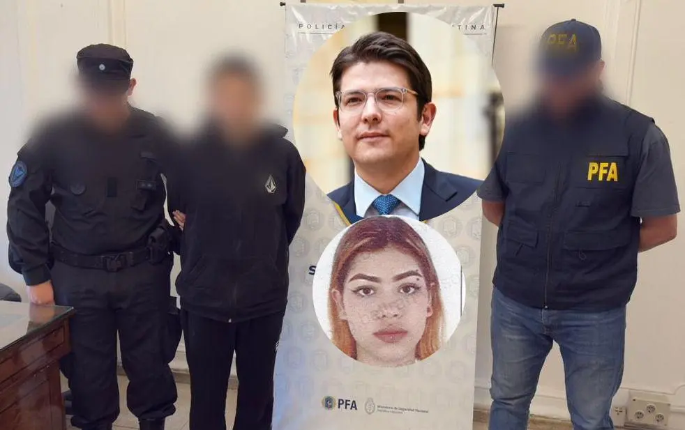 Brayan Cruz fue capturado en Argentina. En Colombia la Fiscalía lo vincula con el magnicidio de Miguel Uribe. Es pareja de alias Gabriela, condenada en el caso.