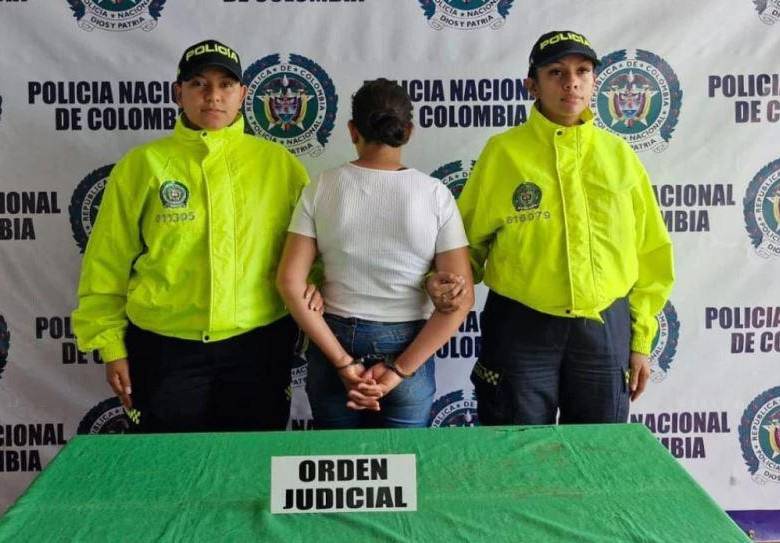 Diana Zapata fue capturada por presuntamente planear y ejecutar el asesinato de su esposo con la ayuda de su amante. FOTO: Policía Nacional