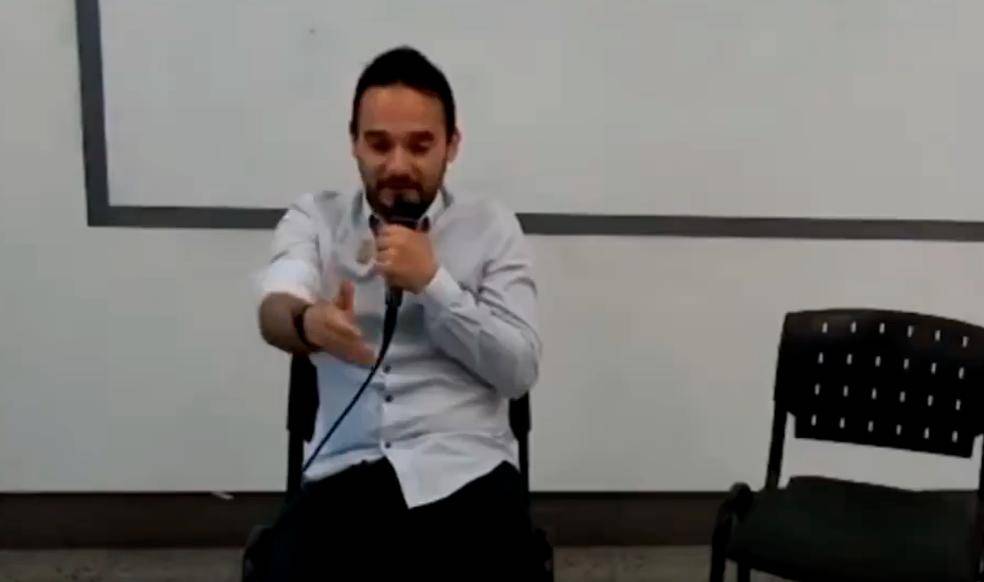 Manuel Córdoba ofreció disculpas tras conocerse las declaraciones que le costaron el cargo. IMAGEN TOMADA DE VIDEO