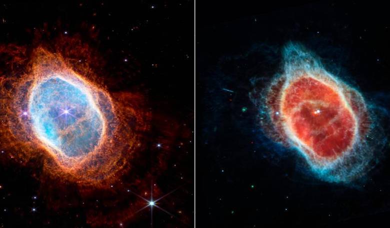 Esta nebulosa planetaria, una nube de gas en expansión que rodea a una estrella moribunda, está a unos 2.000 años luz de distancia. FOTO Cortesía Nasa