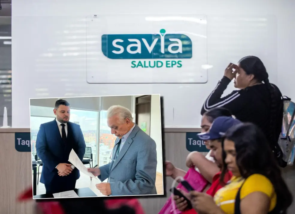 William Humberto Salgado Gamboa fue nombrado como nuevo interventor de Savia Salud. FOTOS: Camilo Suárez y Cortesía