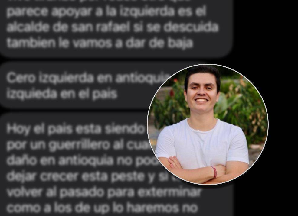 Miguel Gutiérrez, líder político y ambiental, denunció ser objeto de amenazas contra su vida. FOTOS: Cortesía