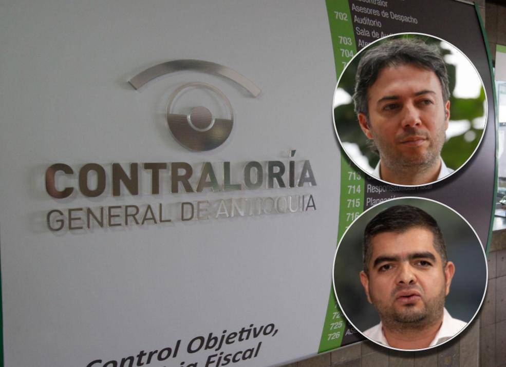 Durante un debate de control político en la Asamblea, se cuestionó el nombramiento en la Contraloría de implicados en escándalos de la administración Quintero y del exsenador Julián Bedoya. FOTOS: El Colombiano