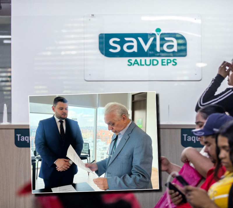 William Humberto Salgado Gamboa fue nombrado como nuevo interventor de Savia Salud. FOTOS: Camilo Suárez y Cortesía