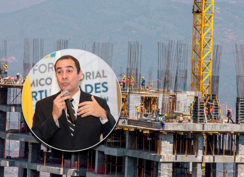 Antioquia cuenta hoy con 381 proyectos activos que representan 19.440 unidades y una proyección de construcción superior a los 2,2 millones de metros cuadrados en los próximos dos años. En la imagen, Eduardo Loaiza. FOTOS El Colombiano