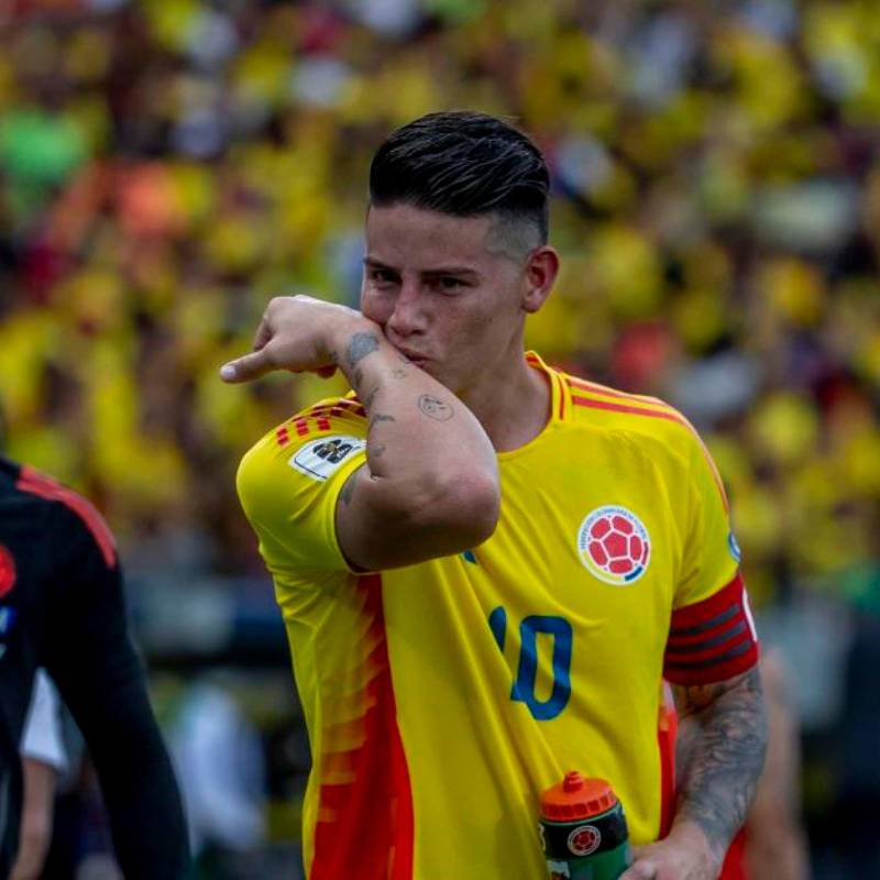 James Rodríguez, capitán de la Selección Colombia, protagoniza el video con el que Águila, patrocinador oficial de la Tricolor hace un llamado a todo el país para unirse al sueño mundialista. FOTO JUAN ANTONIO SÁNCHEZ 