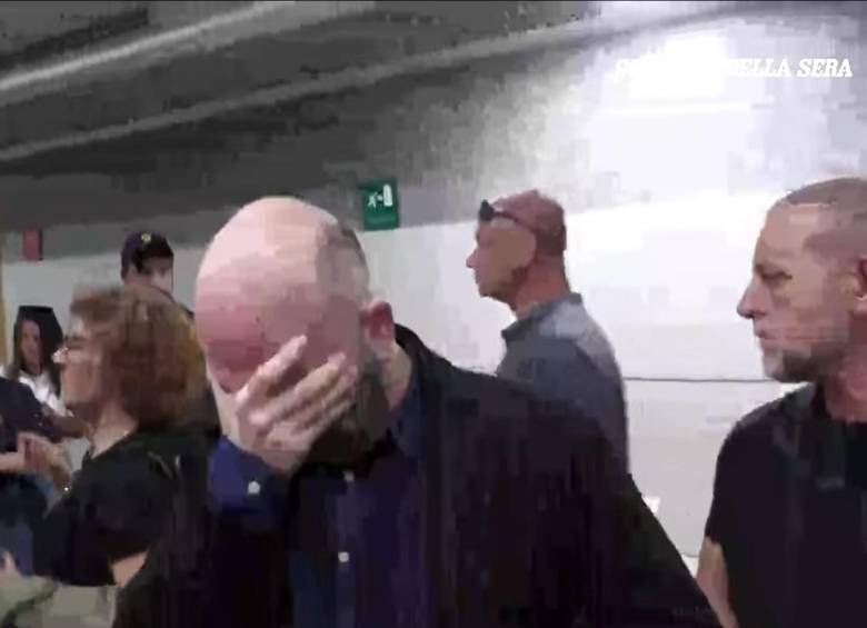 Roberto Saviano, autor de Gomorra, durante el juicio en Roma en el que se confirmó la amenaza de muerte lanzada por la Camorra. FOTO captura de video