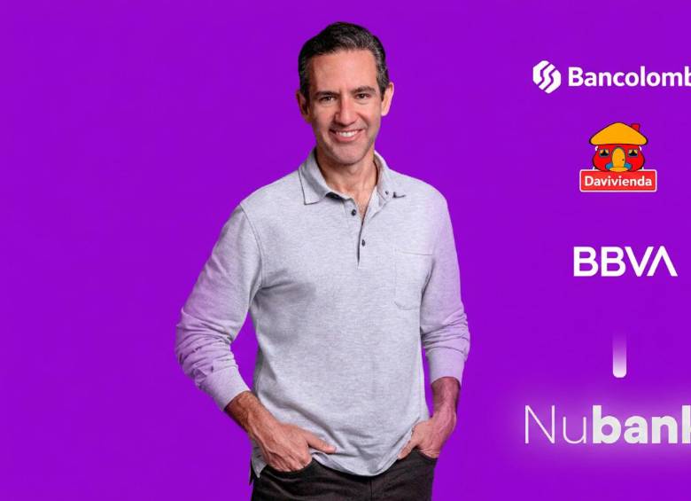 Nubank alcanzó cuatro millones de clientes en Colombia y se posicionó como el único neobanco en el top 10 de cuentas de ahorro. FOTO: generada con IA