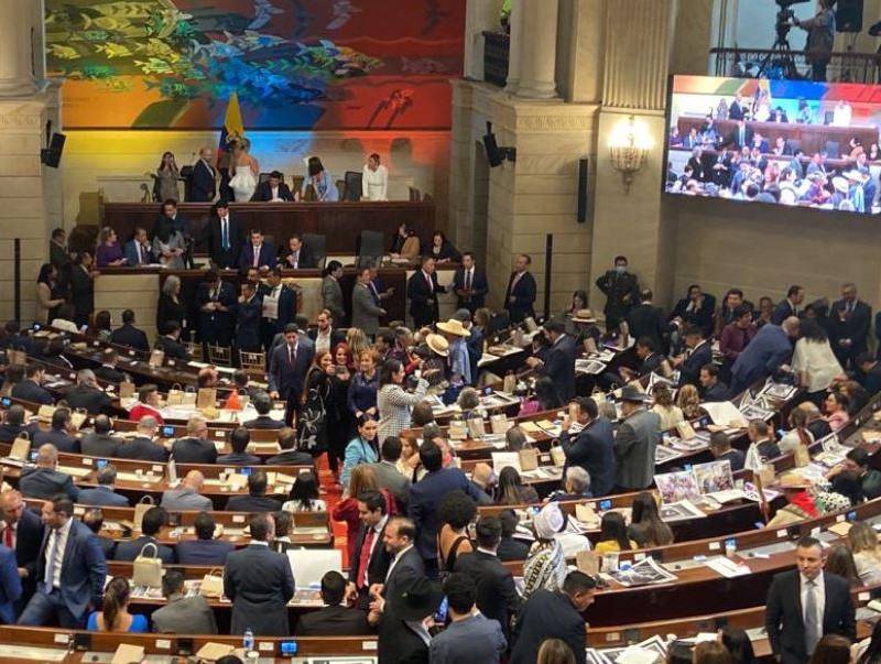 Congreso de la república. Foto: Colprensa