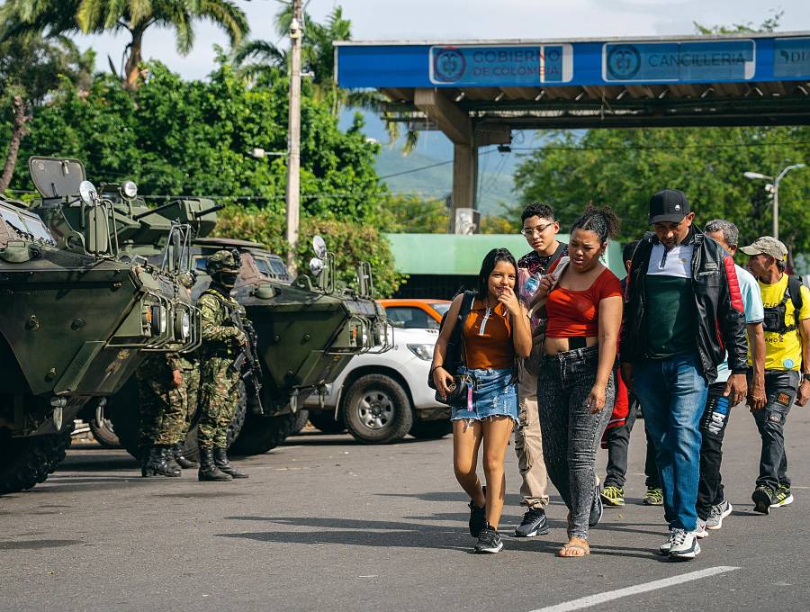 La captura de Nicolás Maduro el pasado 3 de enero devolvió la esperanza de aquellos migrantes venezolanos que cruzaron la frontera y llegaron a Antioquia en busca de refugio, trabajo y un futuro mejor. FOTO afp