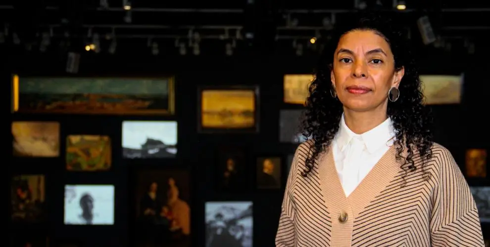 Astrid Liliana Angulo Cortés<b> </b>era directora del Museo Nacional desde marzo de 2024. FOTO: Colprensa