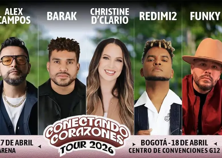 Conectando Corazones reunirá a Alex Campos, Tercer Cielo, Redimi2 y otros artistas de la música cristiana. Foto: Conectando corazones