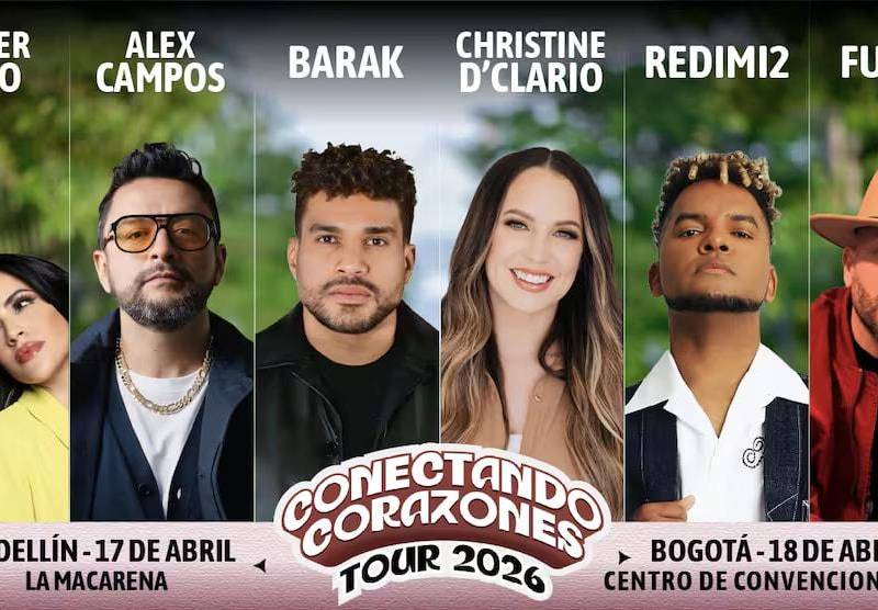 Conectando Corazones reunirá a Alex Campos, Tercer Cielo, Redimi2 y otros artistas de la música cristiana. Foto: Conectando corazones