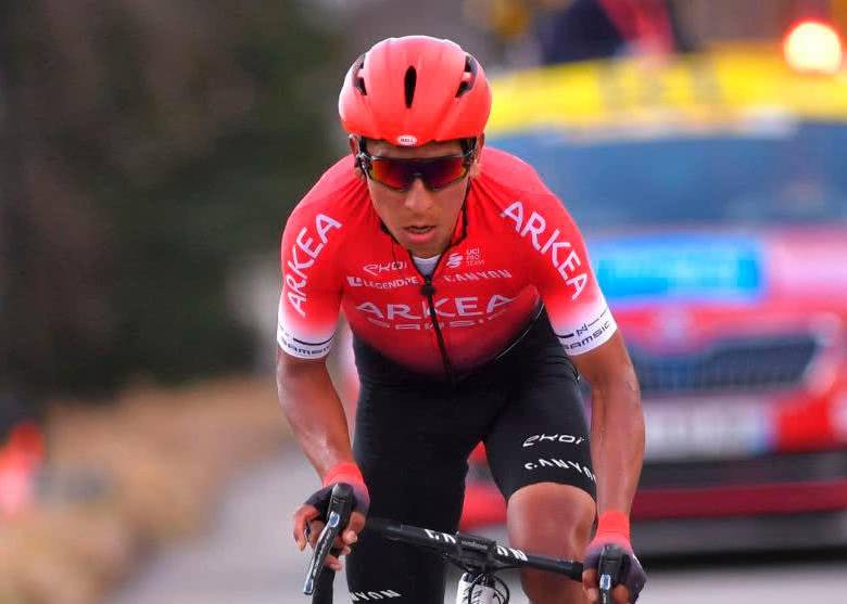 Nairo Quintana tiene como principal objetivo en 2022 el Tour de Francia. FOTO AFP