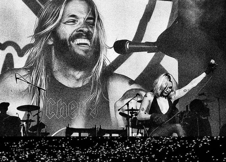 Así fue el sentido homenaje de Miley Cyrus a Taylor Hawkins en Brasil. FOTO TOMADA DE TWITTER @MileyCyrus