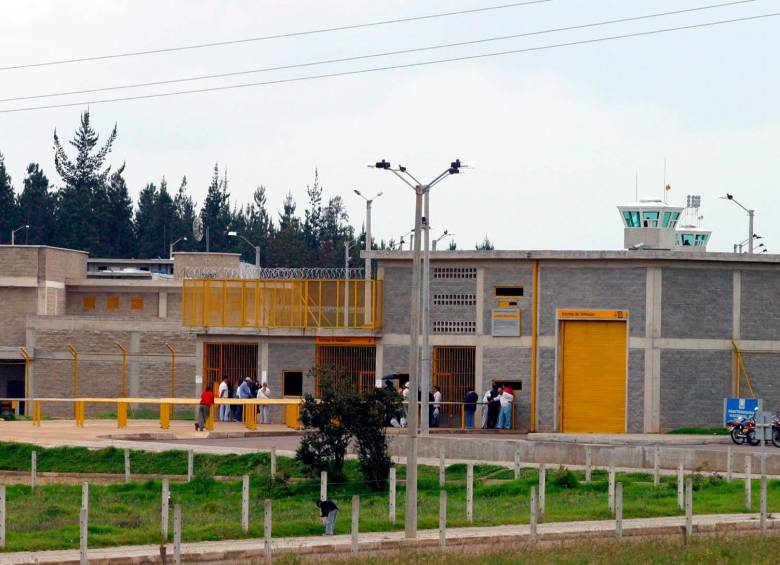 La cárcel de máxima seguridad de Cómbita, en Boyacá. FOTO: ARCHIVO.