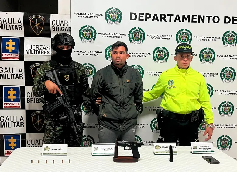 Elkides de Jesús Velásquez Piedrahita, alias Richard, sería uno de los hombres cercanos a alias Primo Gay y quien habría estado detrás de los más recientes atentados contra la Policía y el Ejército en el Norte antioqueño. FOTO: CORTESÍA