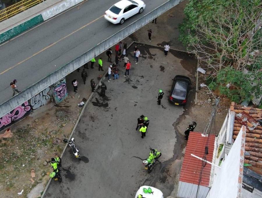 De acuerdo con la información entregada por las autoridades, Los Conejos concentraban su actividad en los alrededores del Parque Bicentenario y utilizaban ese sector para desarrollar su negocio de venta local de droga. Imagen tomada de X. 