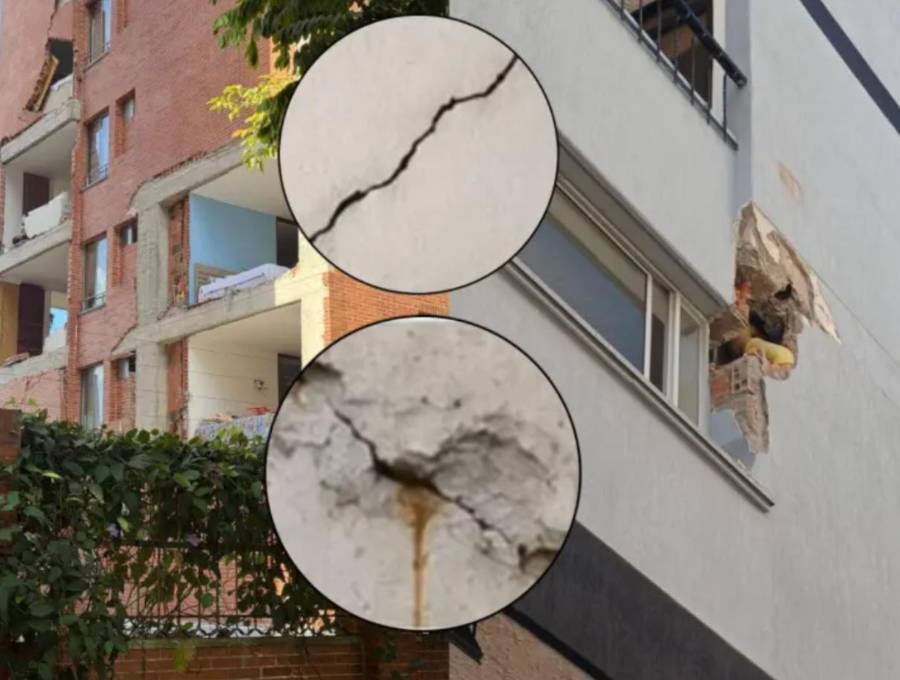 Hasta el momento, los equipos técnicos han realizado alrededor de 41 visitas de inspección para verificar directamente las condiciones de las edificaciones y otros inmuebles señalados en los reportes. FOTOS Cortesía y redes sociales. 