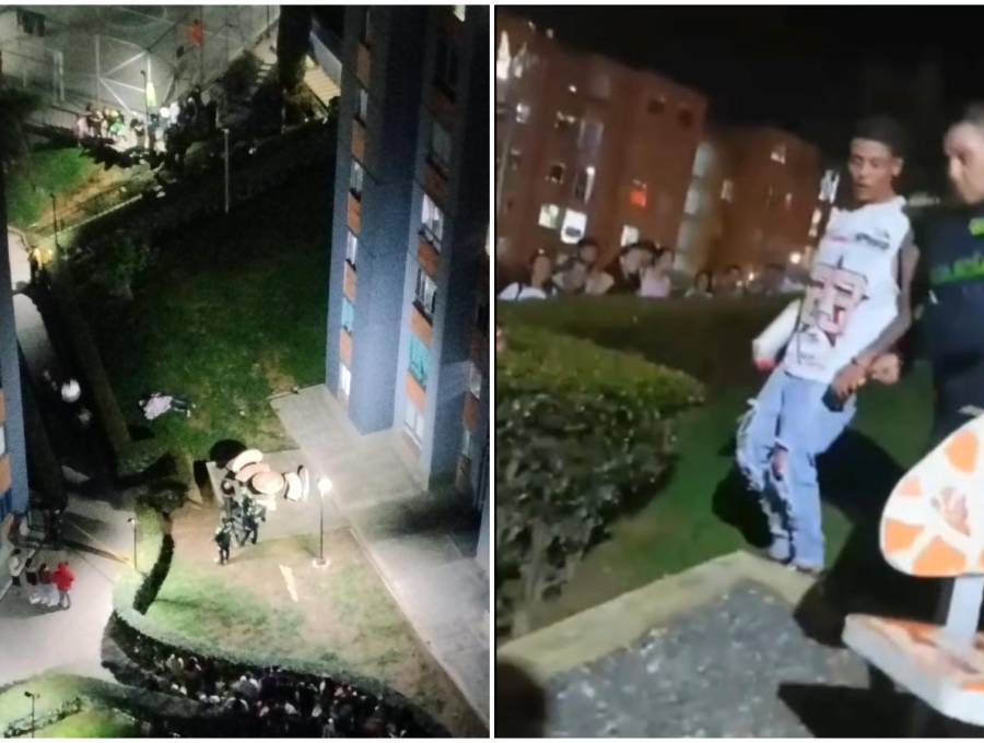 Algunas versiones indican que el apartamento estaría ubicado en el piso 14, pero ese dato no aparece confirmado en el reporte oficial. FOTOS Cortesía Denuncias Antioquia. 
