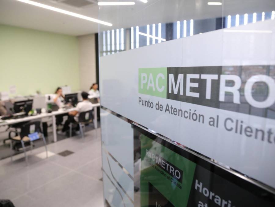 Los PAC no abren sábados, domingos ni festivos. FOTO Metro de Medellín.
