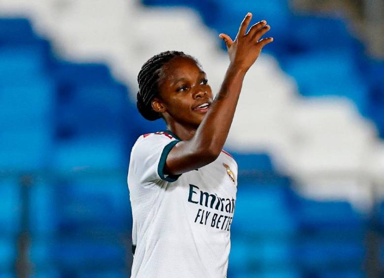 Linda Caicedo llevó al Real Madrid a la Champions. FOTO @realmadridfem
