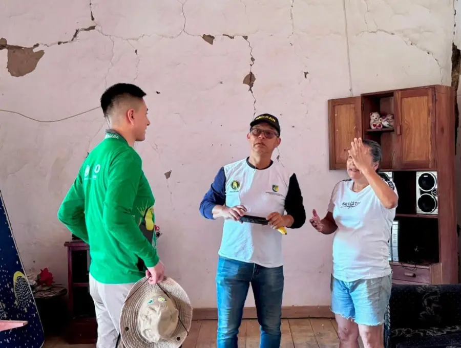 En particular, la Gobernación apoya a las administraciones locales que necesitan adelantar los trámites para declarar la calamidad pública y así activar mecanismos de respuesta y recuperación. FOTO Gobernación de Antioquia. 