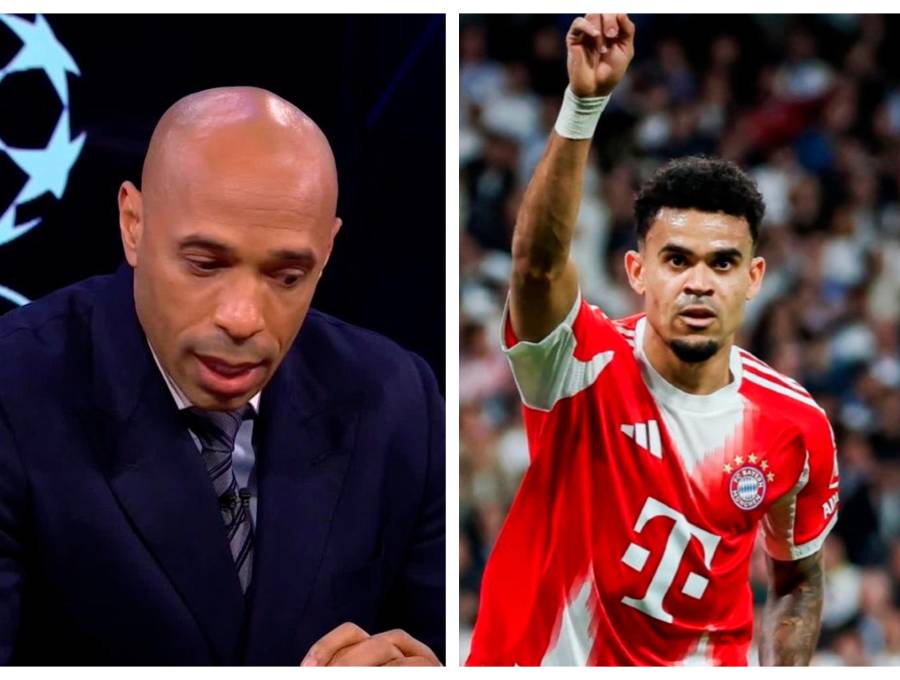 Thierry Henry se deshizo en elogios para Luis Díaz. FOTOS UEFA CHAMPIONS LEAGUE