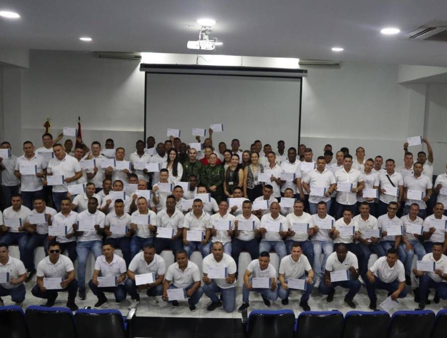 De acuerdo con la Administración Distrital, desde su creación la estrategia ha sensibilizado a 5.187 hombres en la capital antioqueña. FOTO Alcaldía de Medellín.