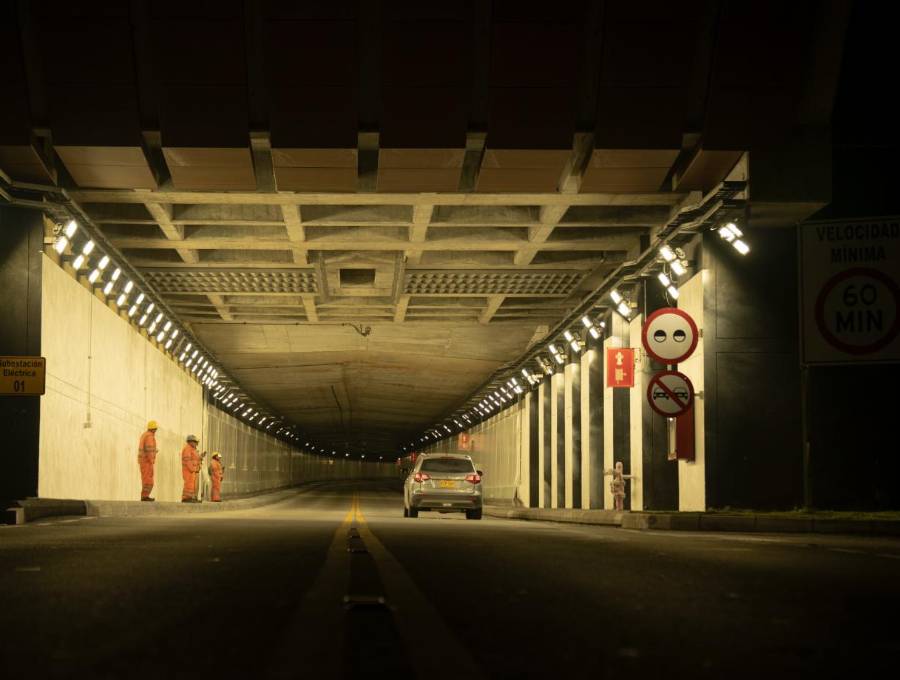 Si bien habrá cierres, desde la concesión se garantizará la disponibilidad de grúas, ambulancias o vehículos de emergencia. FOTO Concesión Túnel Aburrá Oriente.